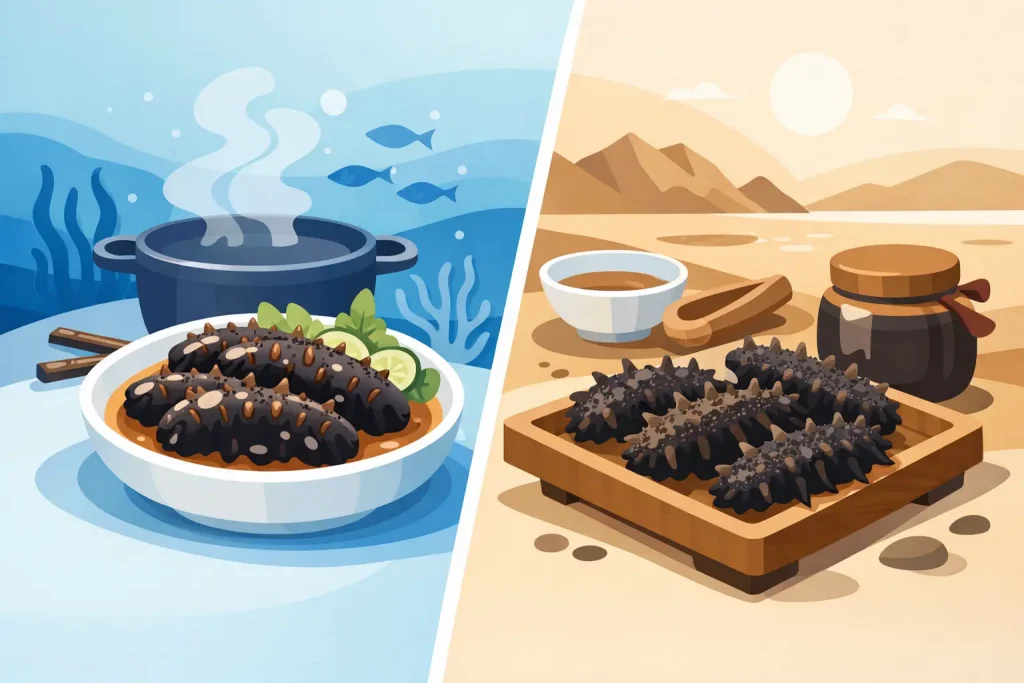 即食海參與乾海參比較,哪種更適合你