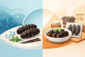 原枝海參 即食海參 比較怎麼選才對