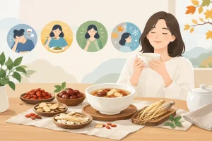 五款日常補氣藥材推薦，從疲倦、食慾到換季調養的家庭食補搭配原則完整說明