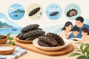 海參品質比較怎麼看？從產地乾度泡發率與口感挑出適合全家滋補的好海參不花冤枉錢的實用方法